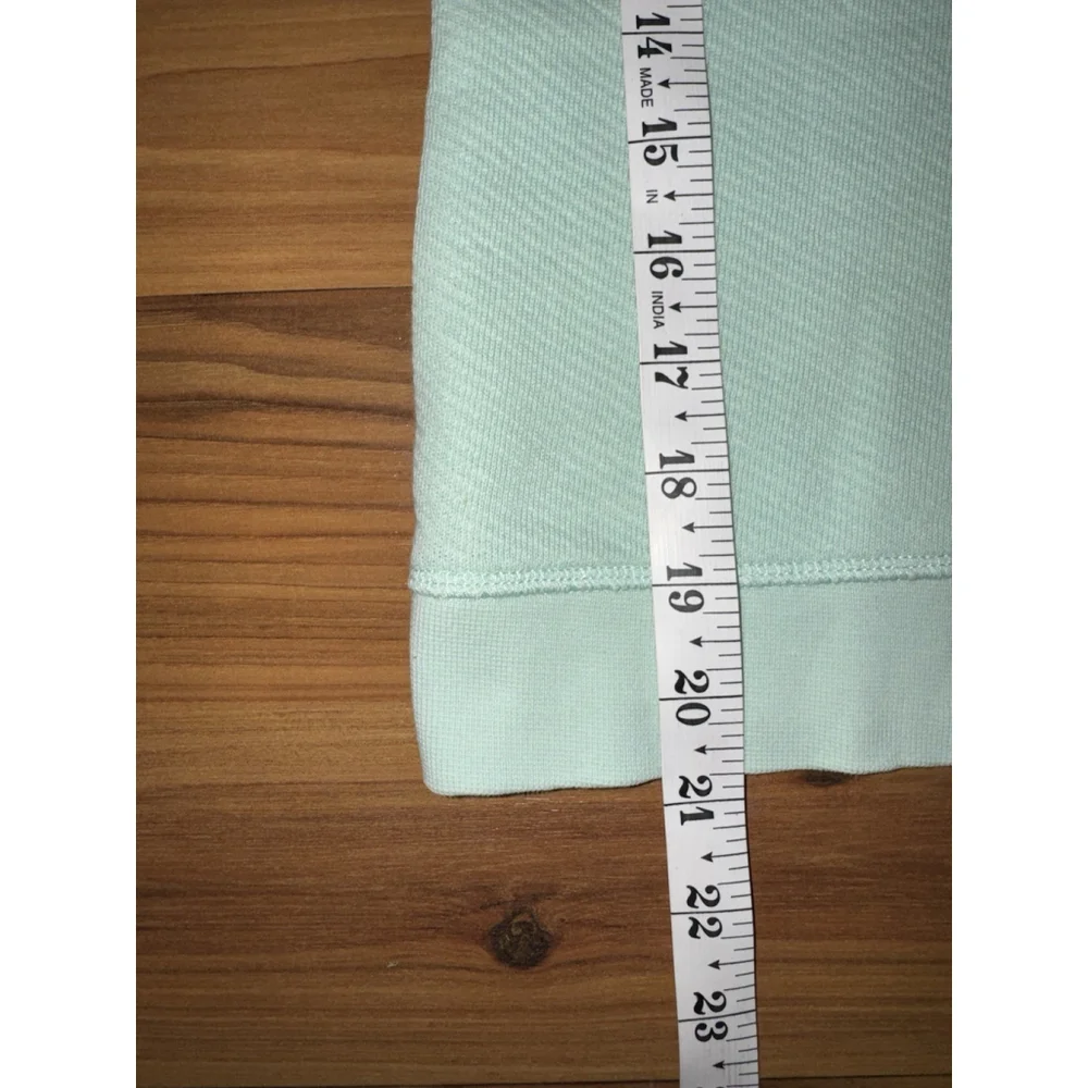 Kenzo Paris Mint Green Logo Sweatshirt Medium Sequin Designer Streetwear - Picture 7 of 8